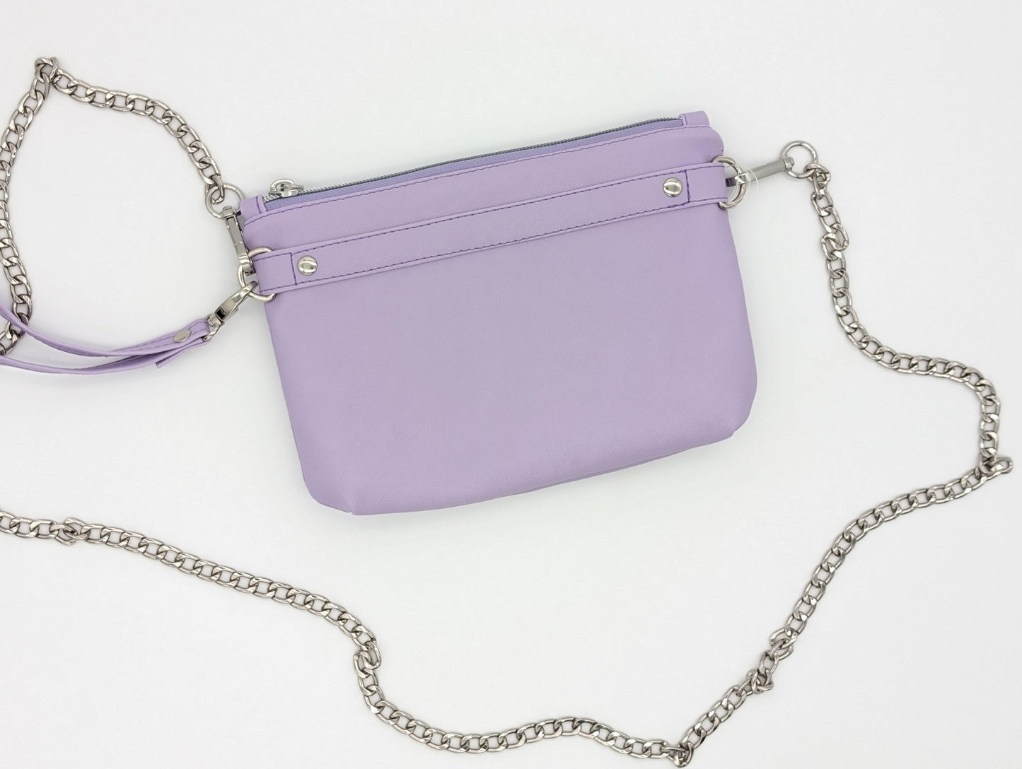 Purple Tracy convertible wristlet