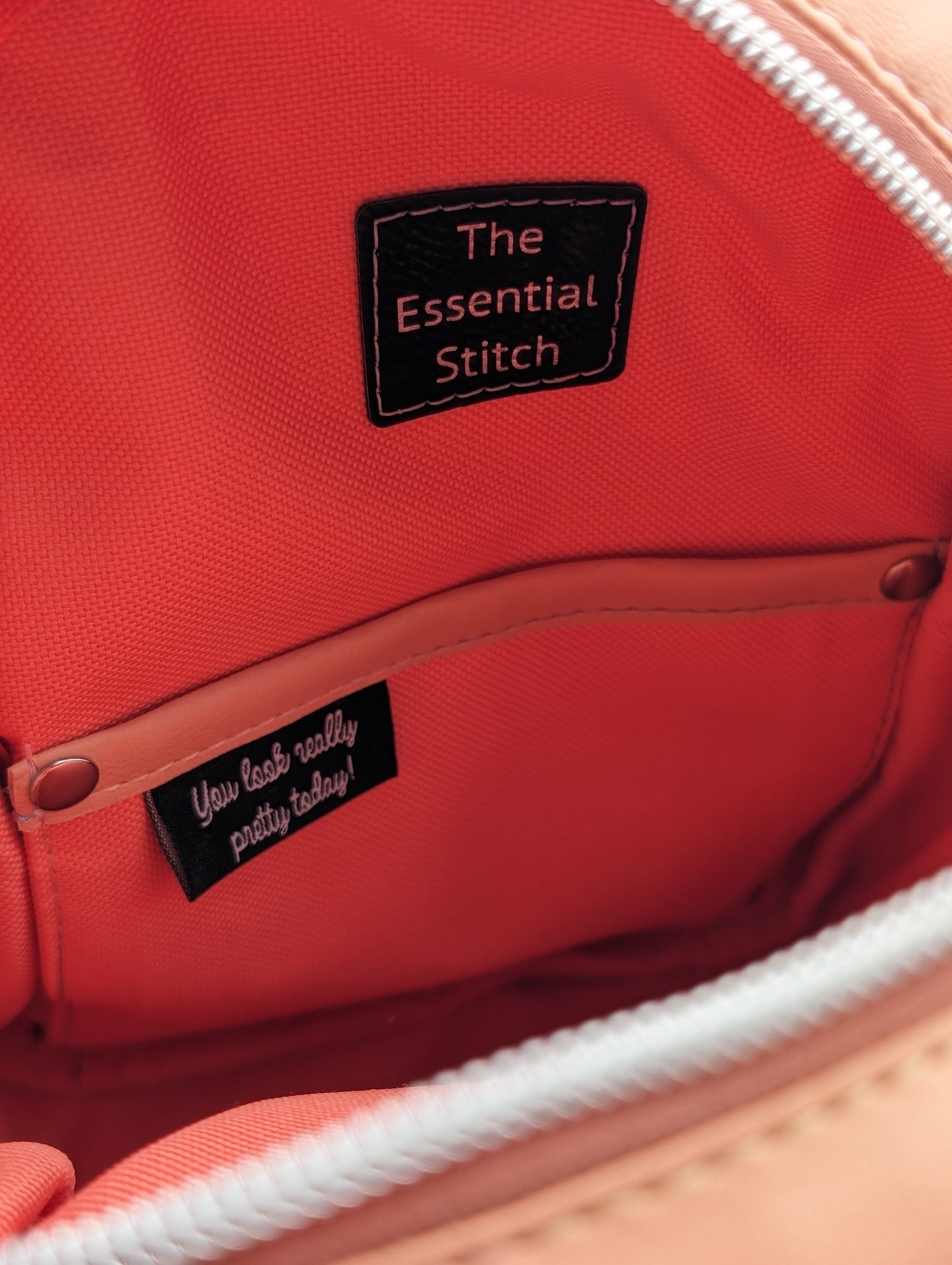 Rosie Sling peach with flowers