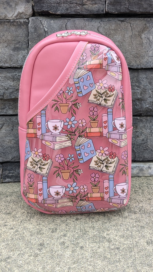 Pink Sling with Books