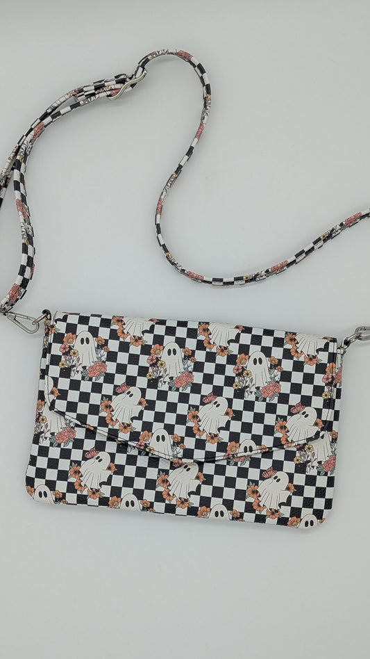 Envelope Floral ghost crossbody