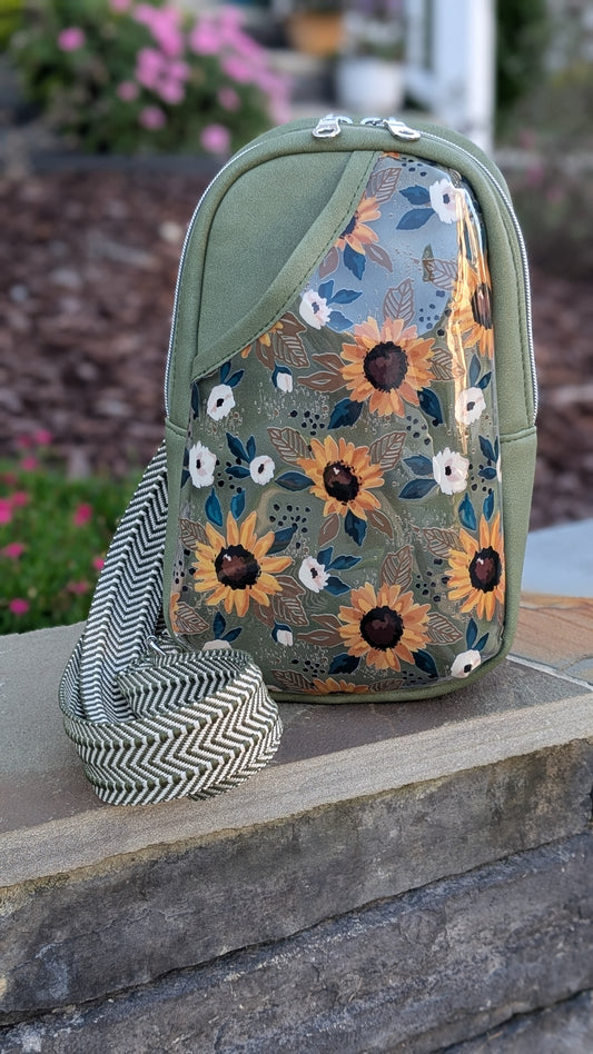 Rosie Sling with Sunflowers
