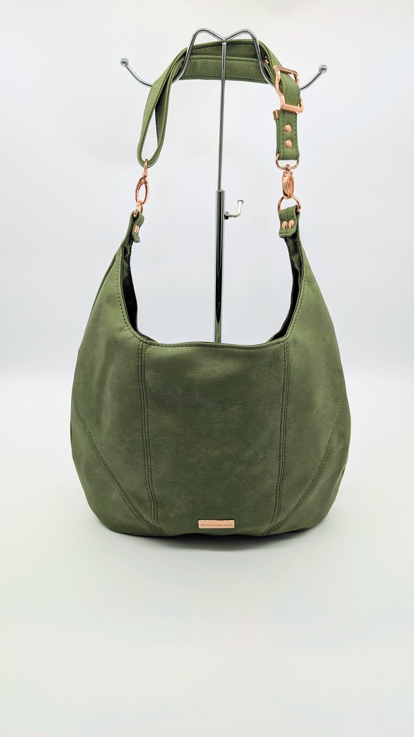 Olive Slouchy Bag