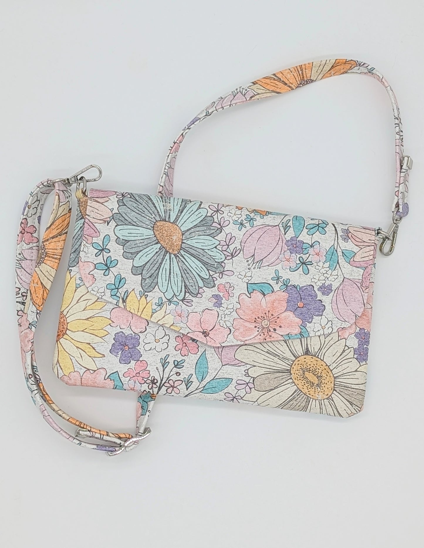 Crossbody with florals